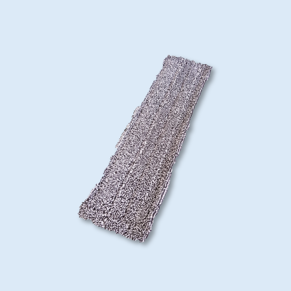 Mikrofibra mop-jastučić, sivo-bijeli, širina 390 mm